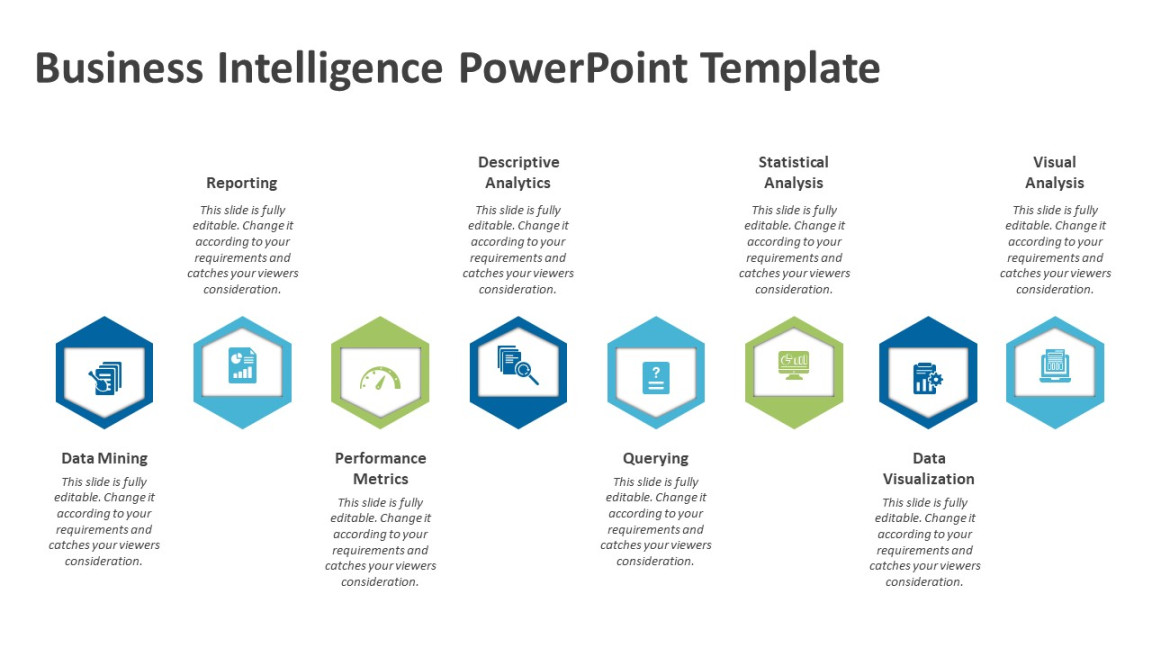 Business Intelligence PowerPoint Template PPT Templates