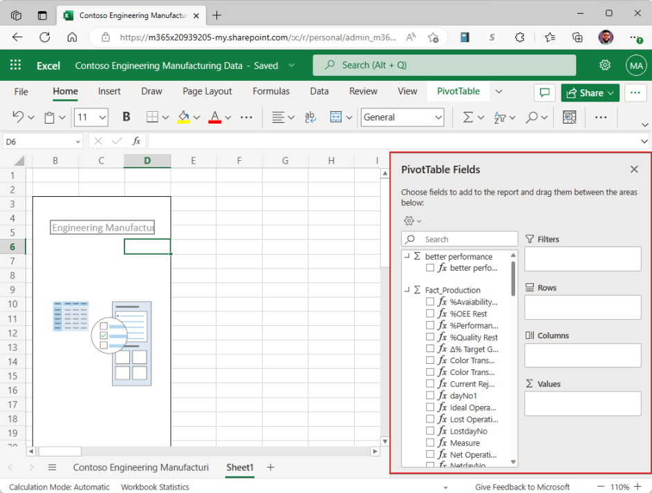 Create Excel workbooks with refreshable Power BI data - Power BI